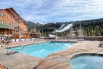 Dakota Lodge swimming pool next door - Black Bear Lodge Rentals